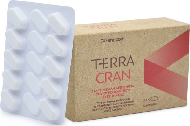 Genecom Terra Cran Για Την Υγεία Του Ουροποιητικού 30tabs