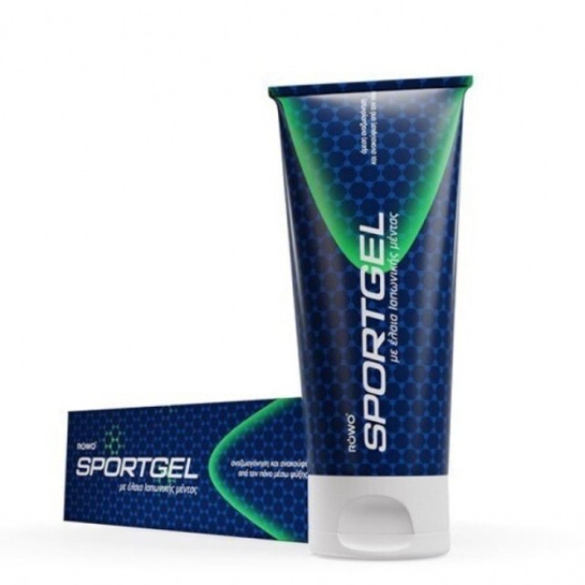 NOWO SportGel Ψυχρή Αλοιφή Με Έλαια Ιαπωνικής Μέντας 200ml