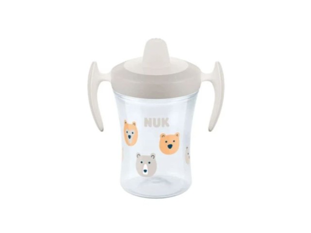 NUK CUP EVOLUTION TRAINER ΛΕΥΚΟ (230ml) 6m+