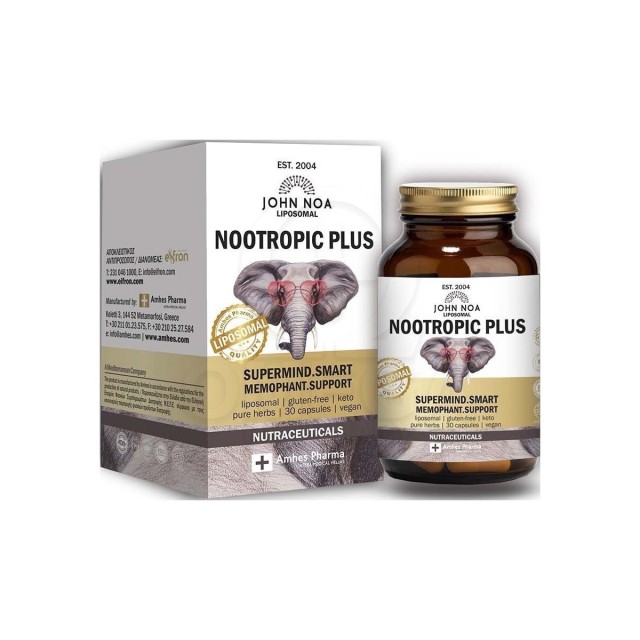 John Noa Liposomal Nootropic Plus 30 Κάψουλες