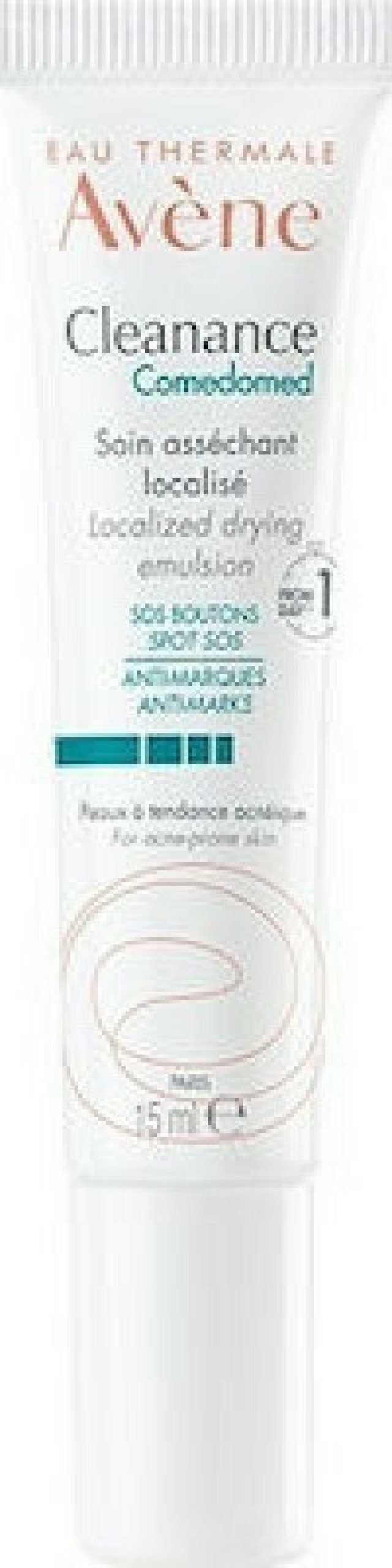 Avene Cleanance Comedomed SOS Boutons Anti Marks Ξηραντική Κρέμα Για Εντοπισμένες Ατέλειες 15ml