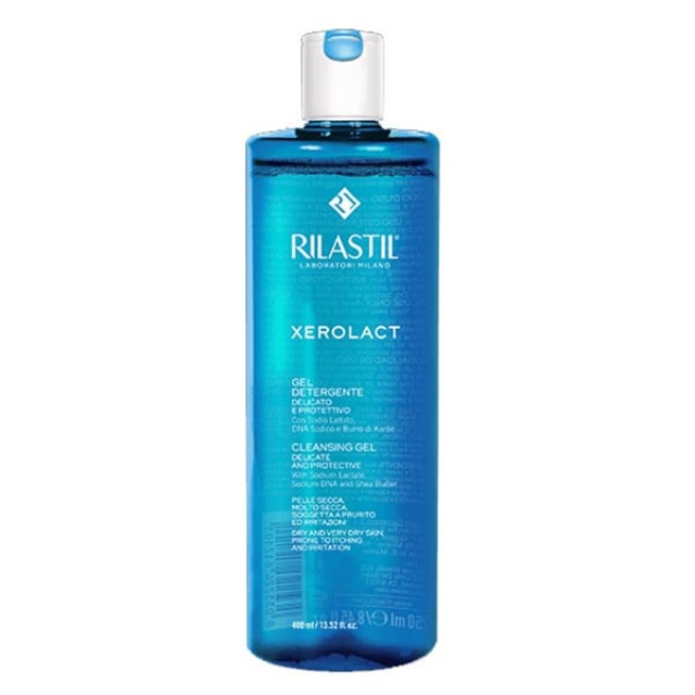Rilastil Xerolact Cleansing Gel Καθαριστικό Τζέλ για Ατοπικό Δέρμα, 400ml