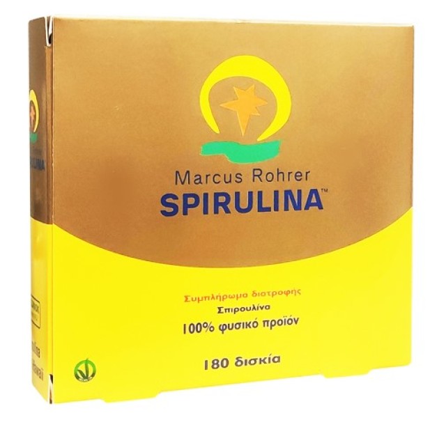 Marcus Rohrer Spiroulina 180tabs