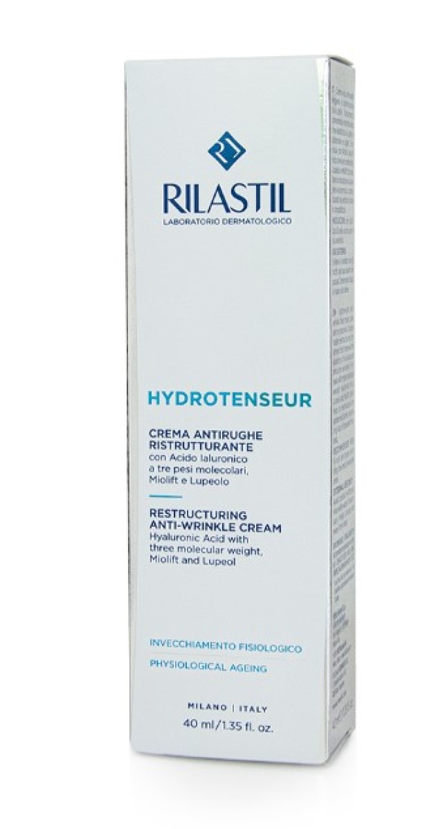 Rilastil Hydrotenseur Restructuring Cream Anti-Wrinkle Cream Αντιρυτιδική Κρέμα Επανόρθωσης 40ml