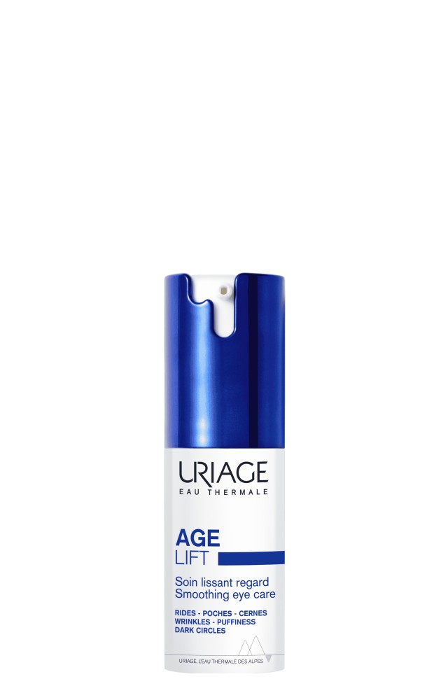 Uriage Age Lift Smoothing Eye Care Αντιγηραντική Κρέμα Ματιών Με Ρετινόλη 15ml