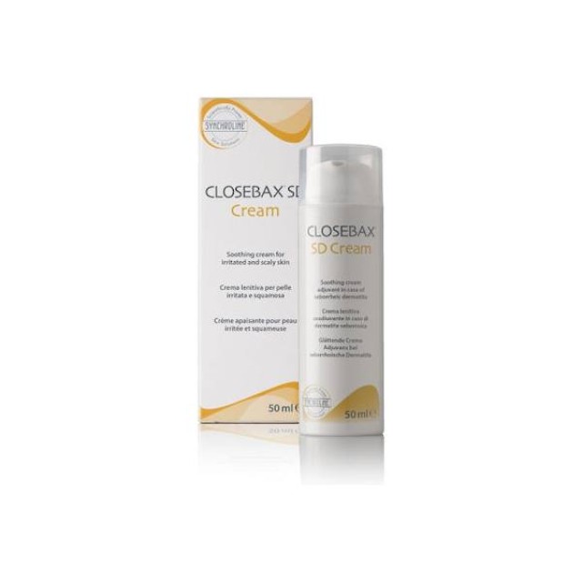 Synchroline Closebax SD Cream Καταπραϋντική Κρέμα για Ερεθισμένο Τριχωτό με Λέπια, 50ml