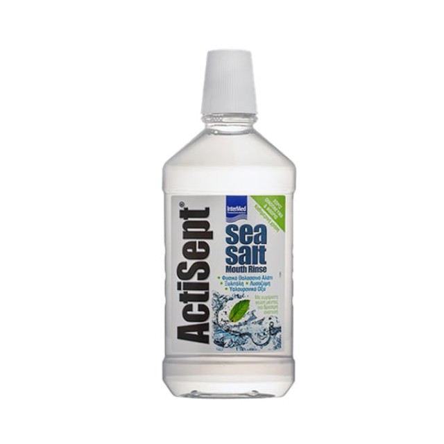 Intermed Actisept Sea Salt Στοματικό Διάλυμα, 500ml