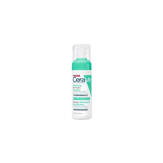 CeraVe Balancing Air Foam Cleanser, Καθαριστικό Προσώπου για Κανονικό ως Μικτό Δέρμα 150ml