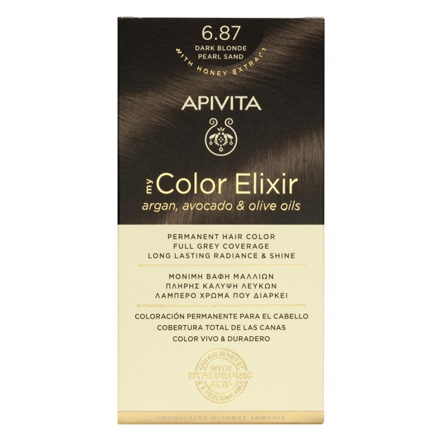 Apivita My Color Elixir Argan, Avocado & Olive Oils 6.87 Ξανθό Σκούρο Περλέ Μπεζ