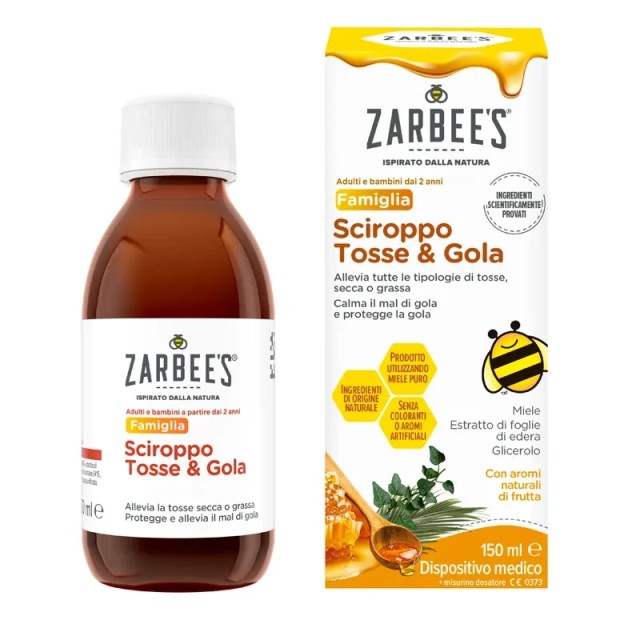 Zarbee’s Family Cough and Throat Syrup 150ml