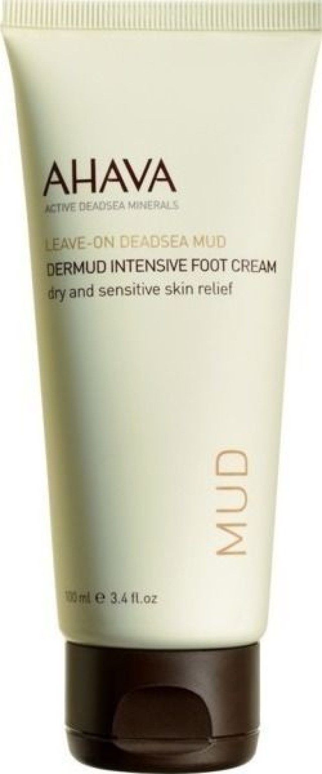 Ahava Dead Sea Mud Dermud Intensive Foot Cream Πλούσια Κρέμα Ποδιών 100ml