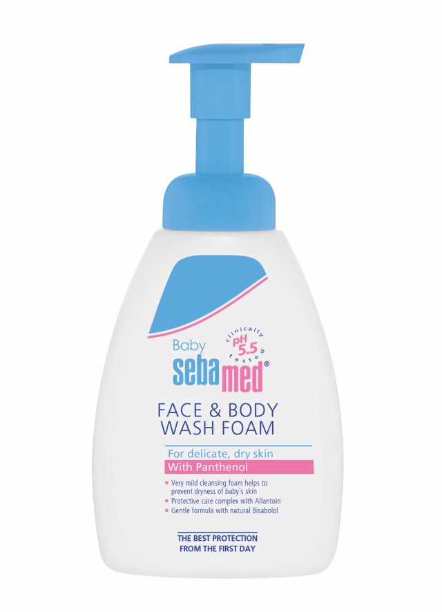 Sebamed Face & Body Wash Foam 400ml