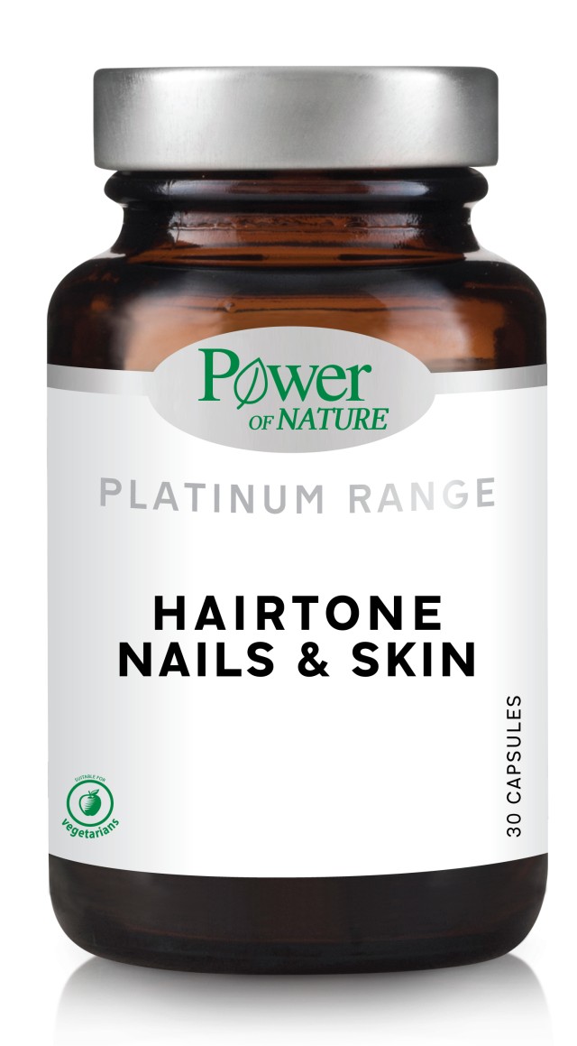Power Health Classics Platinum Range Hair Tone Nails & Skin Συμπλήρωμα Διατροφής Για Υγιή Μαλλιά Δέρμα Και Νύχια 30caps