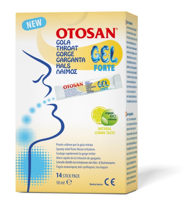 Otosan Gel Forte Γιά Το Λαιμό 14 x 10ml