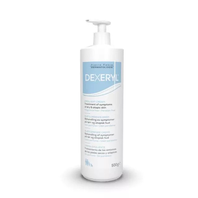 DEXERYL Emollient Ενυδατική Κρέμα Σώματος για Ξηρές Επιδερμίδες 500gr