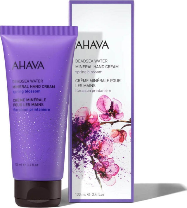 Ahava Dead Sea Water Mineral Hand Cream Spring Blossom Κρέμα Χεριών Με Άρωμα Ανοιξιάτικου Άνθους 100ml