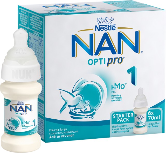 Nan Optipro 1 Starter Pack 6x70ml