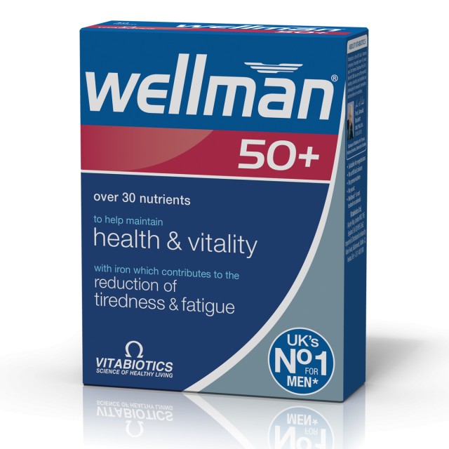 VITABIOTICS WELLMAN 50+ 30tabs