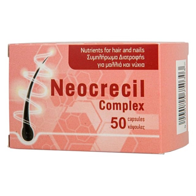 Medimar Neocrecil Complex Συμπλήρωμα Διατροφής για Αντιμετώπιση της Τριχόπτωσης, 50caps