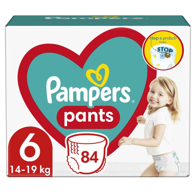 Pampers Pants Mega Pack No6 (15+kg) 84τμχ