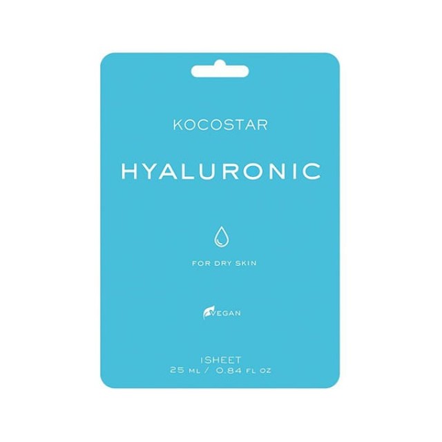 Kocostar Hyaluronic Face Mask Μάσκα Προσώπου με Υαλουρονικό 1τμχ