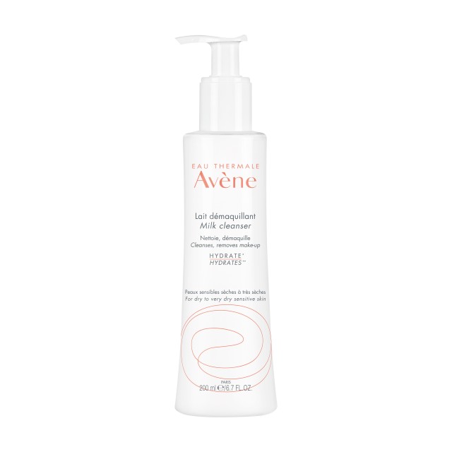 Avene Genttle Milk Cleanser 200ml