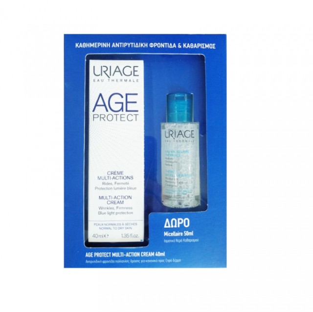 Uriage Promo Age Protect Multi Action Cream 40ml + Eau Thermale Micellaire 50ml