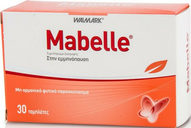 Βιβαφάρμ Mabelle Συμπλήρωμα Διατροφής Για Την Εμμηνόπαυση 30 Δισκία
