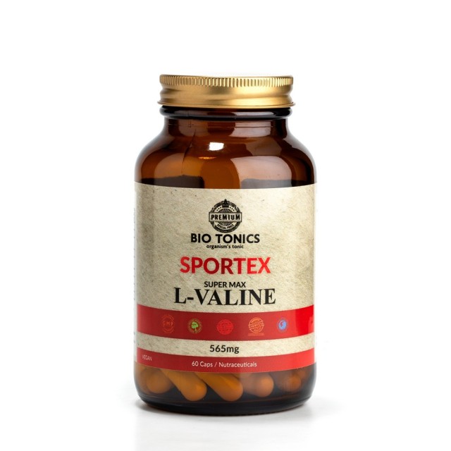 Bio Tonics Sportex L-Valine 565mg 60caps