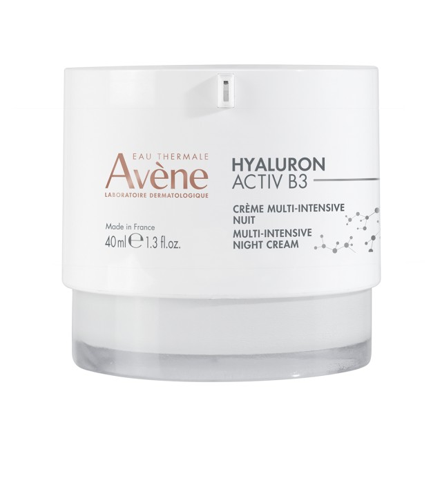 Avene Hyaluron Activ B3 Κρέμα Προσώπου Νυκτός Με Υαλουρονικό Οξύ Για Ενυδάτωση & Αντιγήρανση 40ml