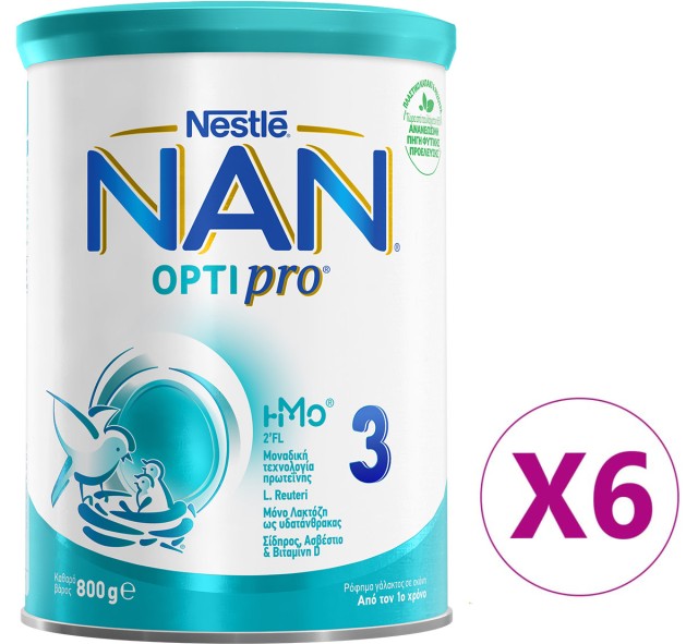 Nestle Nan Optipro 3 6x800gr