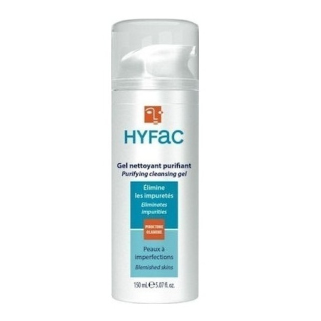 Biorga Hyfac Gel Nettoyant Τζελ Καθαρισμού για Λιπαρές Επιδερμίδες 150ml