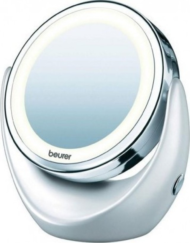Beurer Illuminated Cosmetic Mirror BS49 Καθρέπτης Με Φως Και Μεγεθυντική Πλευρά 1τμχ