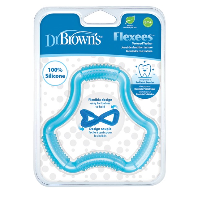 Dr. Browns TE 102 Κρίκος Οδοντοφυΐας Μπλε 1τμχ