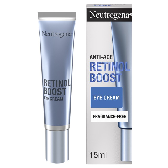 Neutrogena® Retinol Boost Αντιγηραντική Κρέμα Ματιών με Καθαρή Ρετινόλη, 15ml