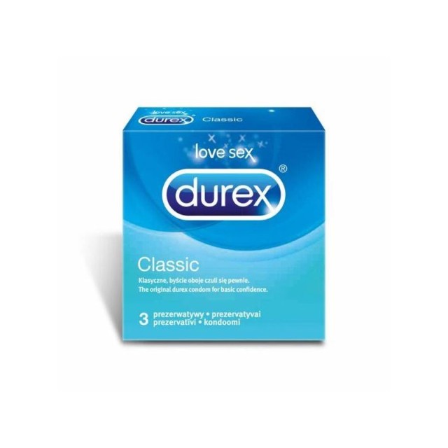 DUREX CLASSIC x3 (NATURAL)