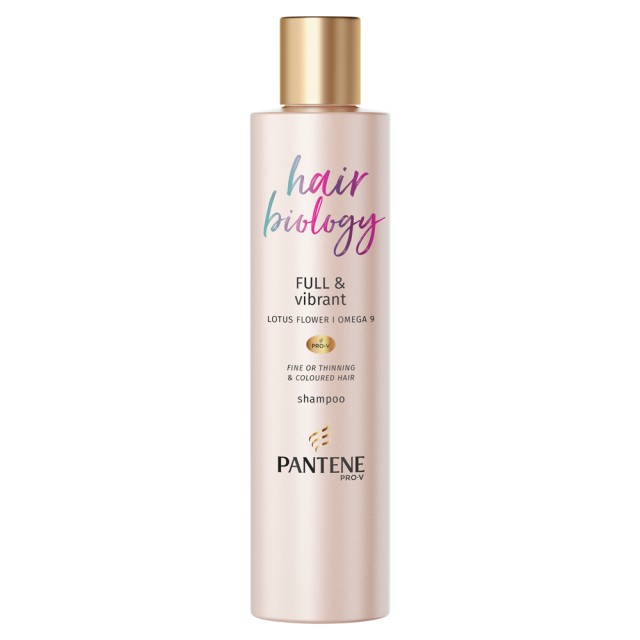 Pantene Hair Biology Full & Vibrant Σαμπουάν 250ml