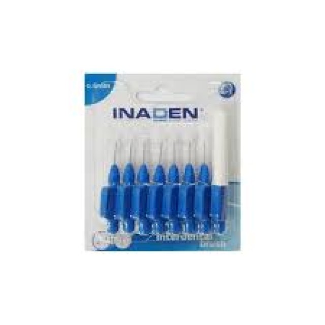 INADEN Interdental Brush 0.6mm Μπλε Μεσοδόντια Βουρτσάκια 8τμχ