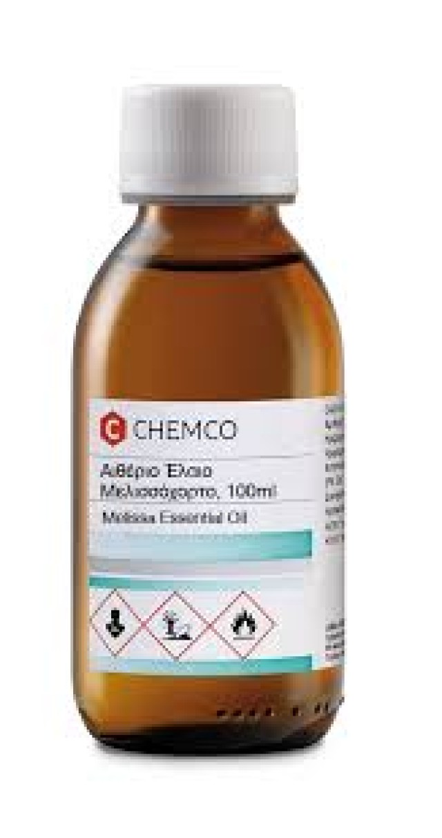 Chemco Melissa Essential Oil Αιθέριο Έλαιο Μελισσόχορτο, 100ml