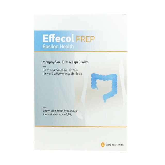 Epsilon Health Effecol Prep 4 φακελίσκοι των 60,98gr