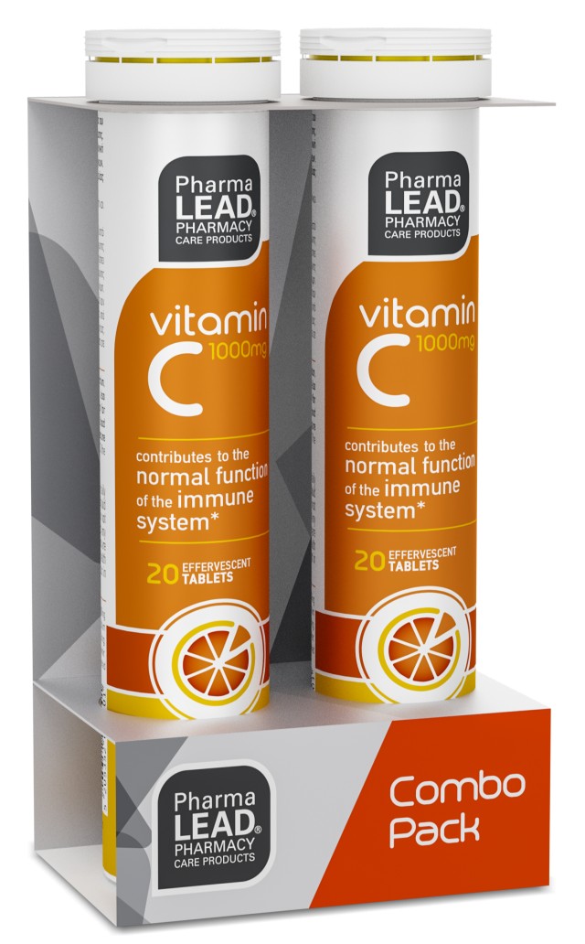 Pharmalead Promo 1+1 Vitamin C 1000mg, 2x20eff.tabs