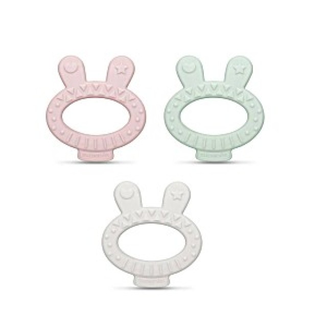 Suavinex Μασητικό Οδοντοφυΐας Σιλικόνης Hygge Rabbit Grey 1τμχ