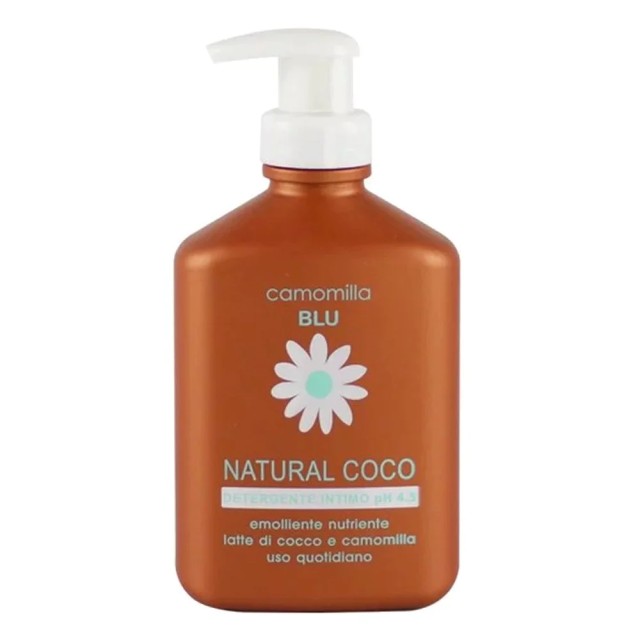 Camomilla Blu Natural Coco Intimate Wash Υγρό Καθαρισμού για την Ευαίσθητη Περιοχή, 300ml PH4.5
