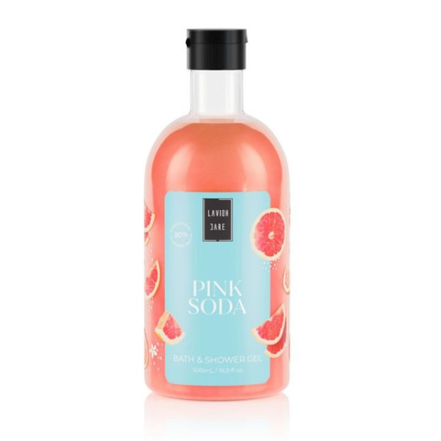 Lavish Care Pink Soda Bath & Shower Gel Aφρόλουτρο, 500ml