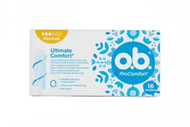 Ob Ταμπόν Pro Comfort SilkTouch, Normal. 16τεμ