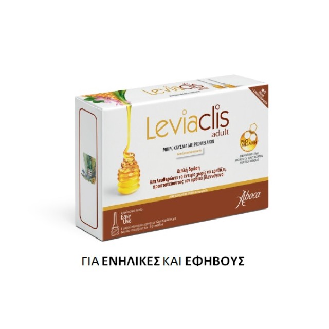 Aboca Leviaclis Adult Μικροκλύσμα 6 x 10gr