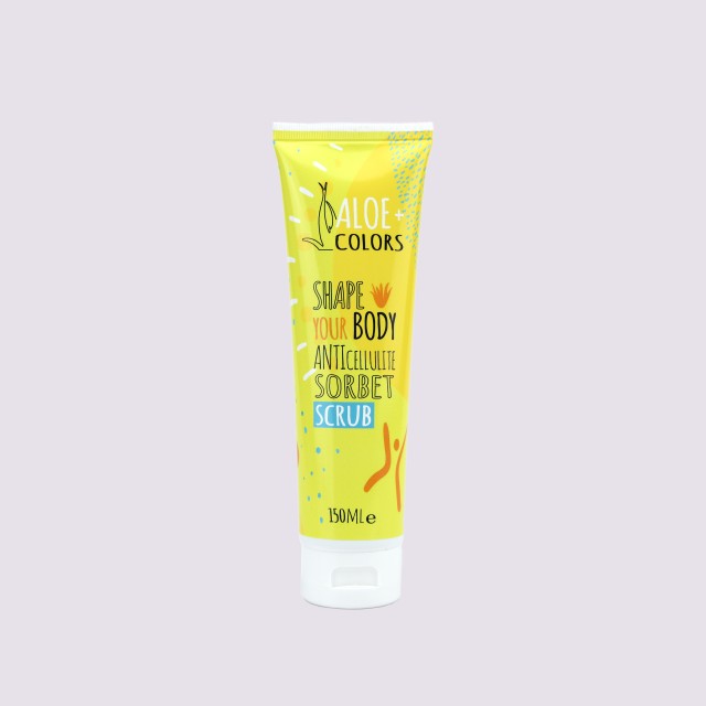 Aloe+ Colors Shape Your Body Anti-Cellulite Sorbet Scrub Απολεπιστικό Σώματος Κατά Της Κυτταρίτιδας 150ml