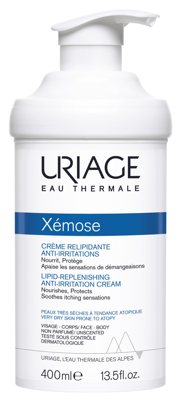 Uriage Xemose Creme Relipidante Anti-irritations Κρέμα Προσώπου & Σώματος για το Πολύ Ξηρό με Τάση Ατοπίας Δέρμα 400ml