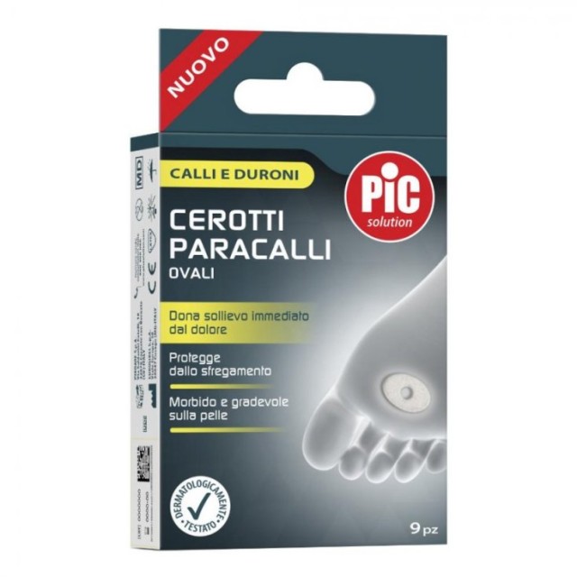 Pic Solution Cerotti Paracalli Επιθέματα Αφαίρεσης Κάλων Οβάλ, 9τεμ