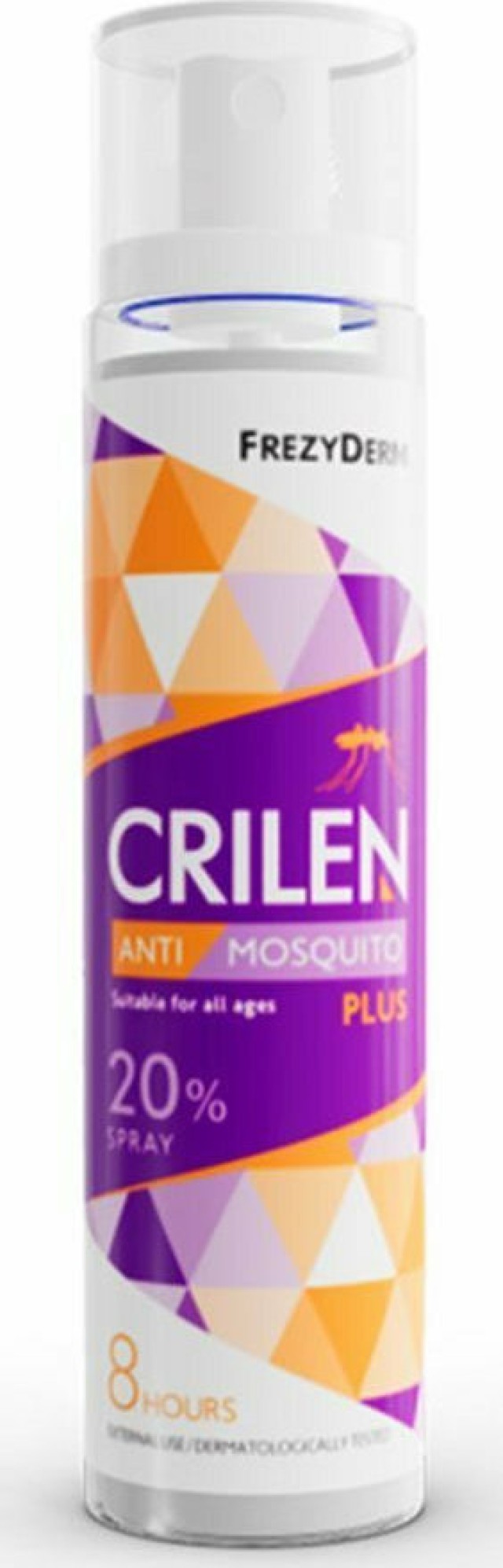 Frezyderm Crilen Anti Mosquito Plus 20% Άοσμο Εντομοαπωθητικό Σπρέι 100ml